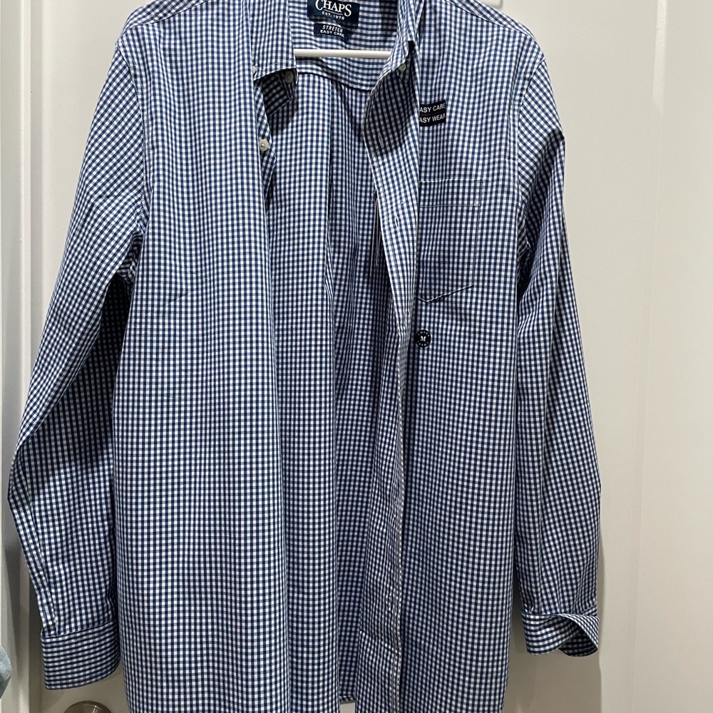 Brand new checkered dress shirt